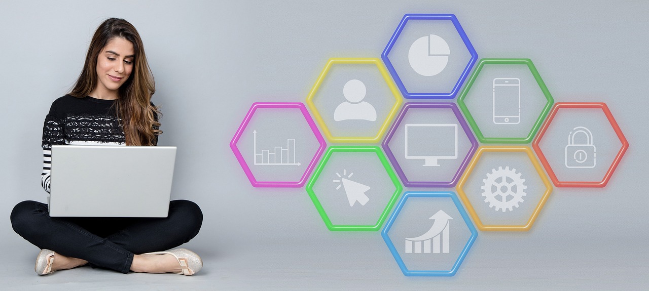 seo specialist laptop analytics (digital, marketing, search, engine, optimization, seo, sem, )